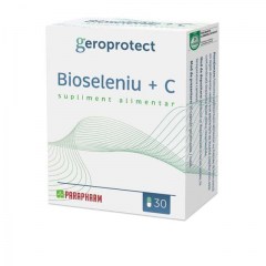 Bioseleniu + Vitamina C, 30 capsule, Parapharm